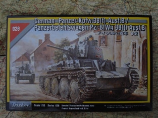 Tristar 35026 Panzer Kpfw.38(t) Ausf.B/ Panzerbefehlswagen